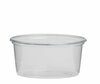Saus bakjes rond pp plastic 50cc