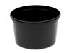lastic spuitgiet bakjes rond REUSABLE transparant 500ml