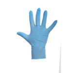 Handschoenen LATEX blauw ongepoederd Handschoenen LATEX blauw ongepoederd