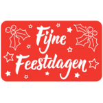 sticker kerst