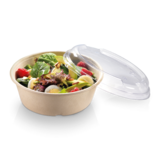 Salade bowl 900ml PLA DEKSEL helder