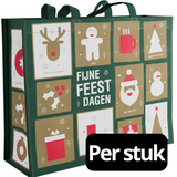 kerst tas groot non-woven
