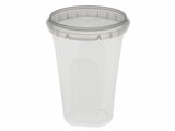 Plastic bakjes take away
