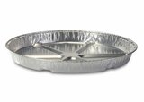 Partypan alu inzetschaal 6vaks Ø40cm    