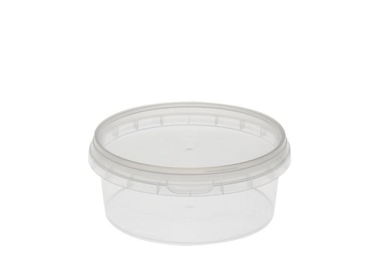 Ronde bakjes 300ml met lekdichte deksel
