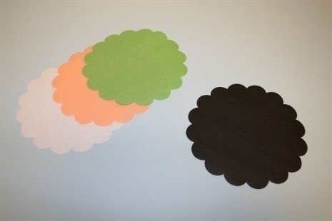 Meatsaver papier rond 12cm zwart