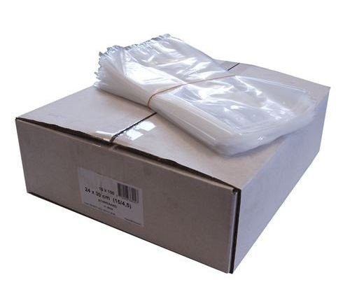 LDPE zakken met zijvouw 15x4.5x35cm  