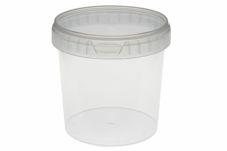 Ronde bekers 1200ml met deksel