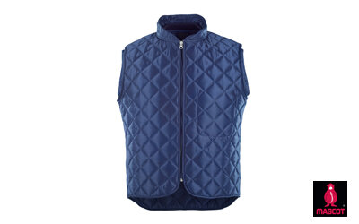 Bodywarmer Mascot blauw