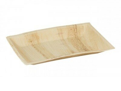 Borden wegwerp palmblad 16x24cm 
