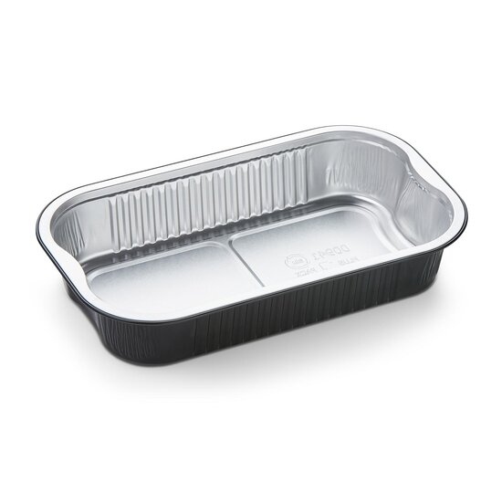 Aluminium bakken Ready2cook zwart 964ml 