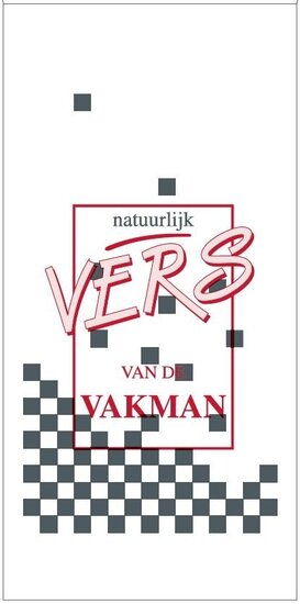 'Vers van de vakman' zakken kraft 1 pond 