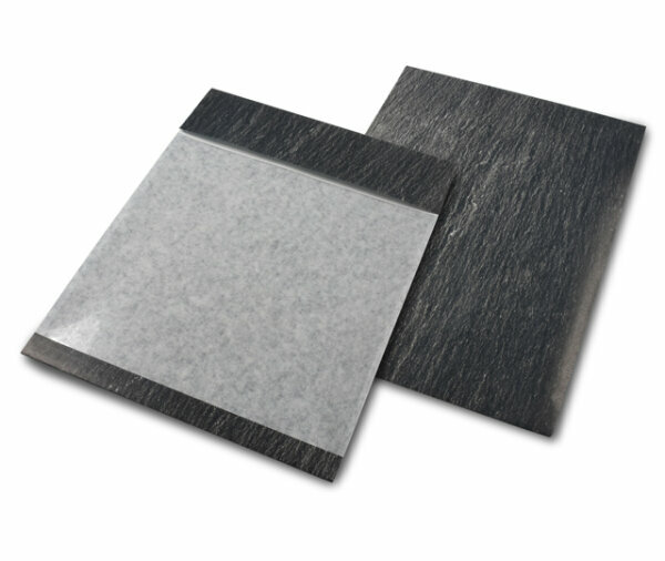 Vleeswarenzakjes hersluitbaar zwart met omslag 19x24,5cm