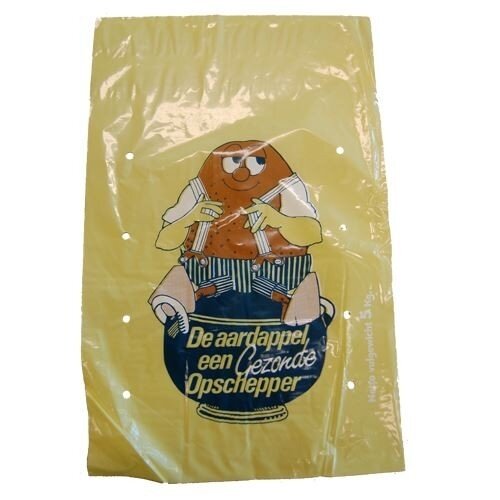 Aardappelzakken 5kg LDPE geel