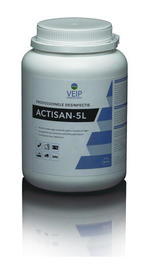 Actisan 5L halamid desinfectie tabletten