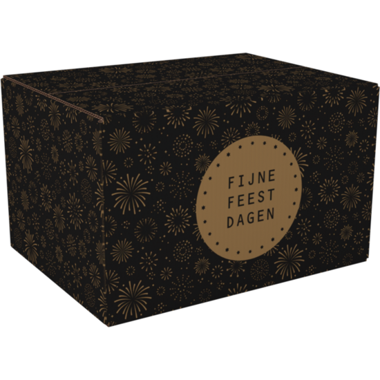 Kerstpakketdoos vuurwerk D 450x350x230mm