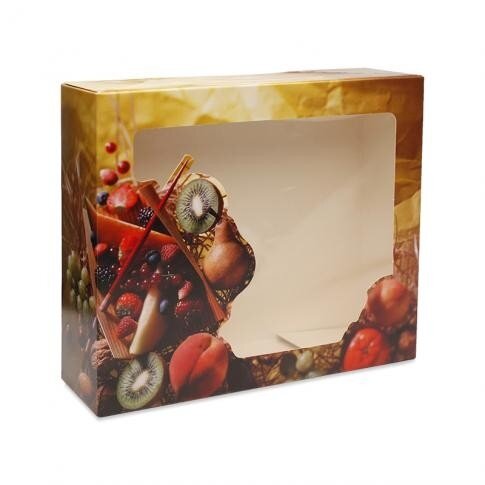 Cateringdozen voor fruit 33cm, 50 stuks