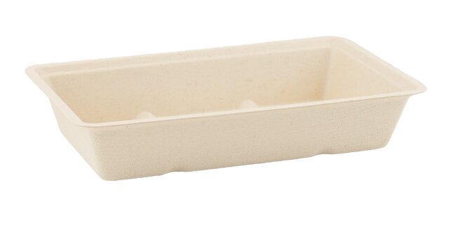 Snackbakjes suikerriet groot A14  600 stuks