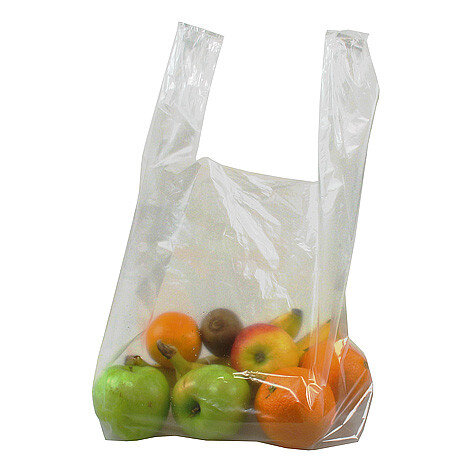 Hemdtassen LDPE transparant 25x6x50cm