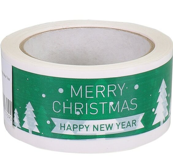 Dozensluittape Merry Christmas, 3 rol