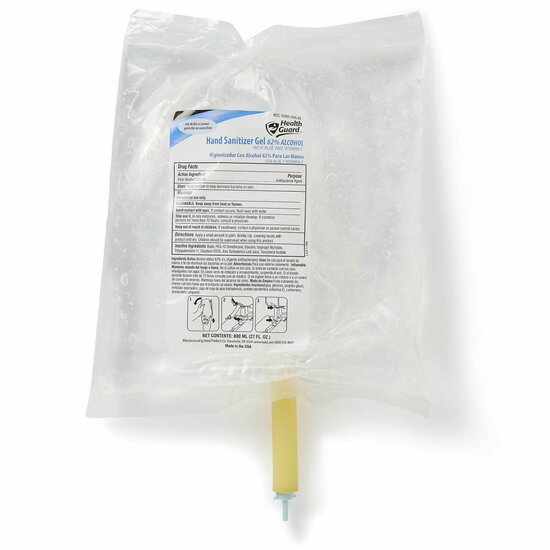 Health Guard desinfecterende handgel voor dispenser