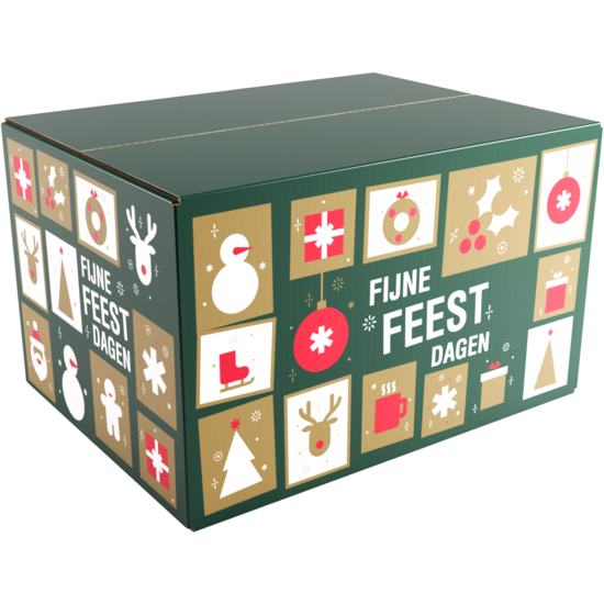 Kerstpakketdoos 'Het Winterwonder' C 390x290x230mm