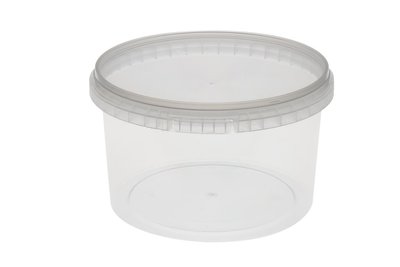 Plastic bakjes rond 1000ml