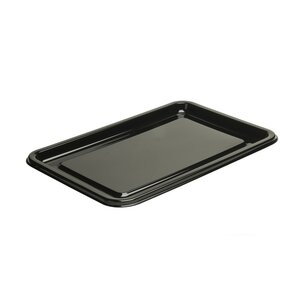 Cateringschalen rechthoekig zwart 35x24cm 