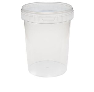 Plastic bakjes rond 1530ml