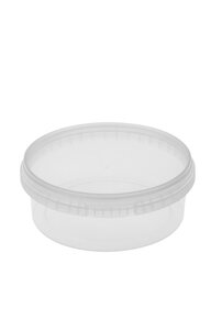 Plastic bakjes rond 500ml