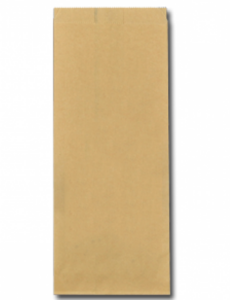 Papieren FSC® snackzak 16+10,5x38cm nr.29 (3 pond) bruin