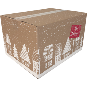 kerstpakketdoos Huisje C