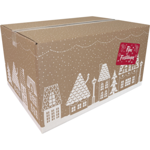 kerstpakketdoos Huisje E