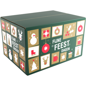 kerstdoos fijne feestdagen