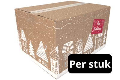 grote kerstpakketdoos leeg